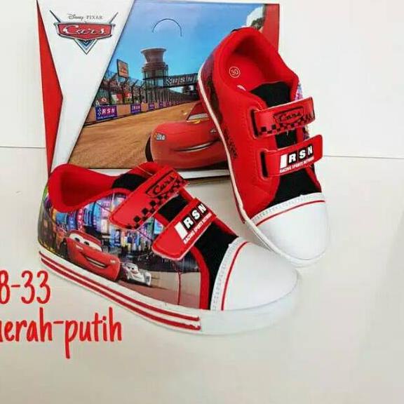 Terlaris.. SEPATU ANAK DISNEY CARS MCQUEEN