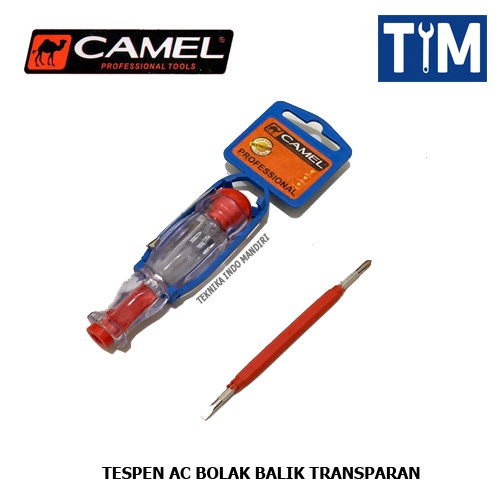 CAMEL Tespen AC Bolak Balik / Test Pen Transparan 100 - 500 V