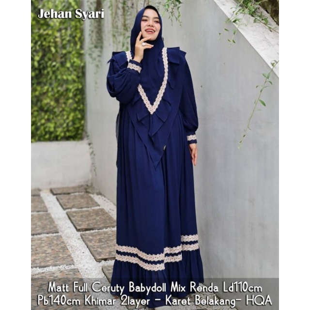 gamis syari jehan syari