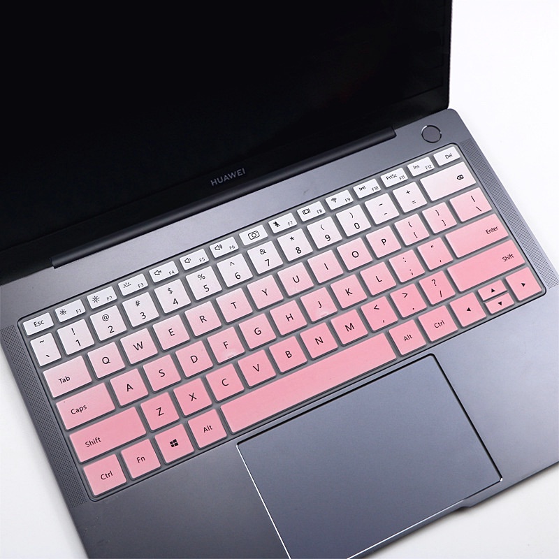 Cover Pelindung Keyboard Bahan Silikon Lembut Anti Debu / Air Untuk Huawei Honor MagicBook Pro