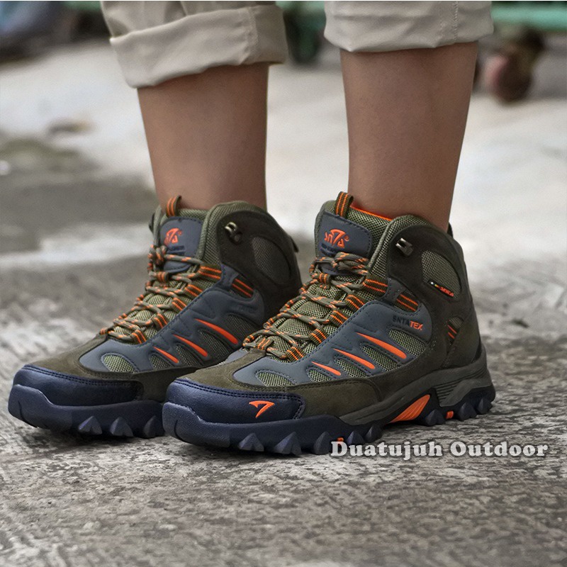 PROMO SNTA 493 Sepatu Gunung Pria Semi Waterproof - Sepatu Hiking Original