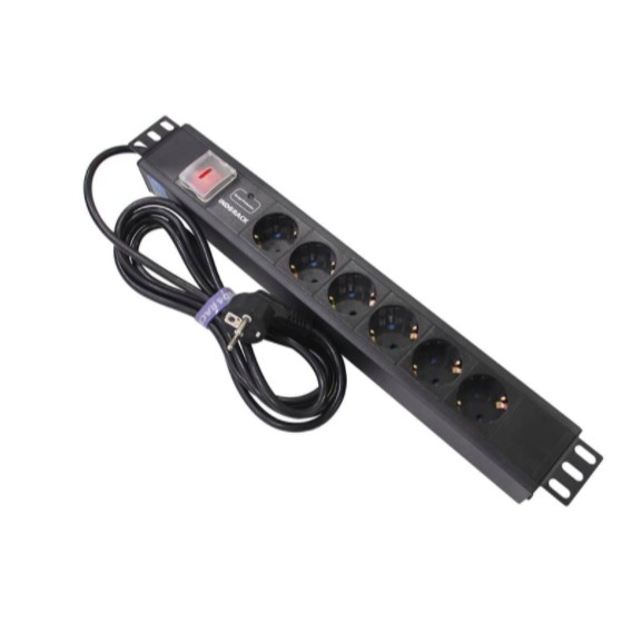 PROMO - PDU6G - PDU 6 Outlet Germany Socket 19&quot; - INDORACK