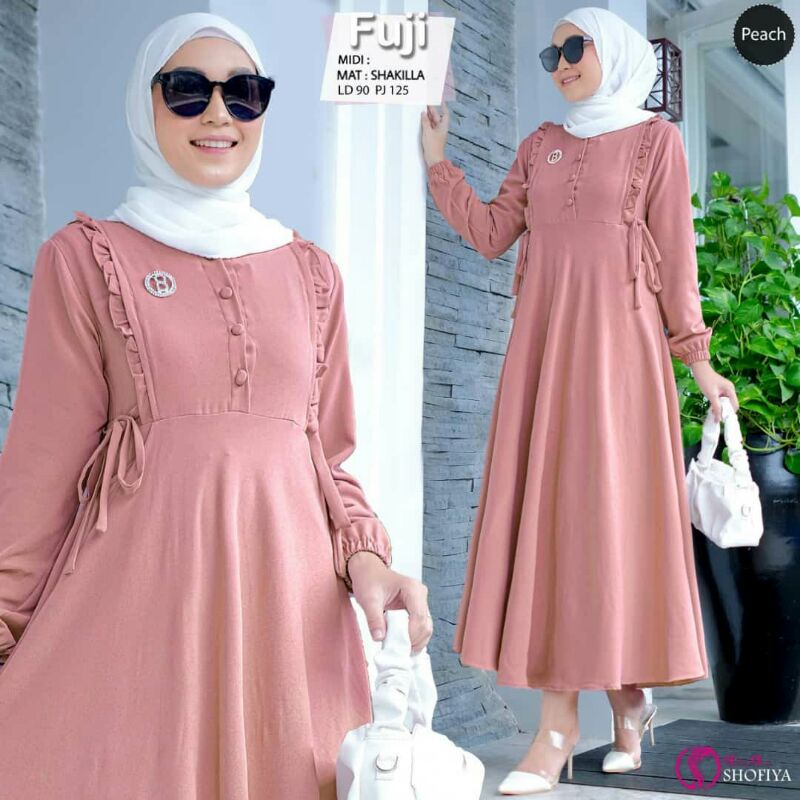 FUJI Midi Dress Ori by Shofiya❤