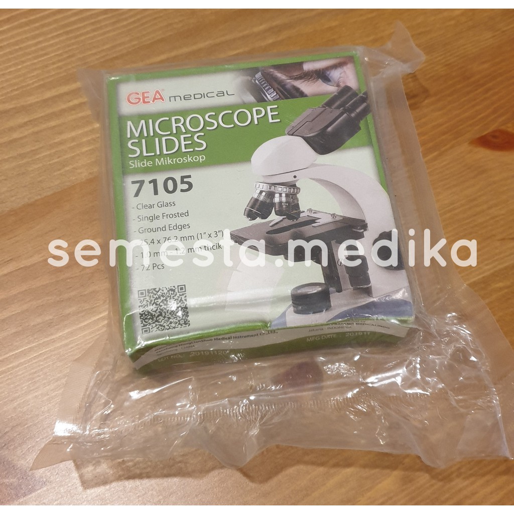 MICROSCOPE SLIDES / MIKROSKOP KACA