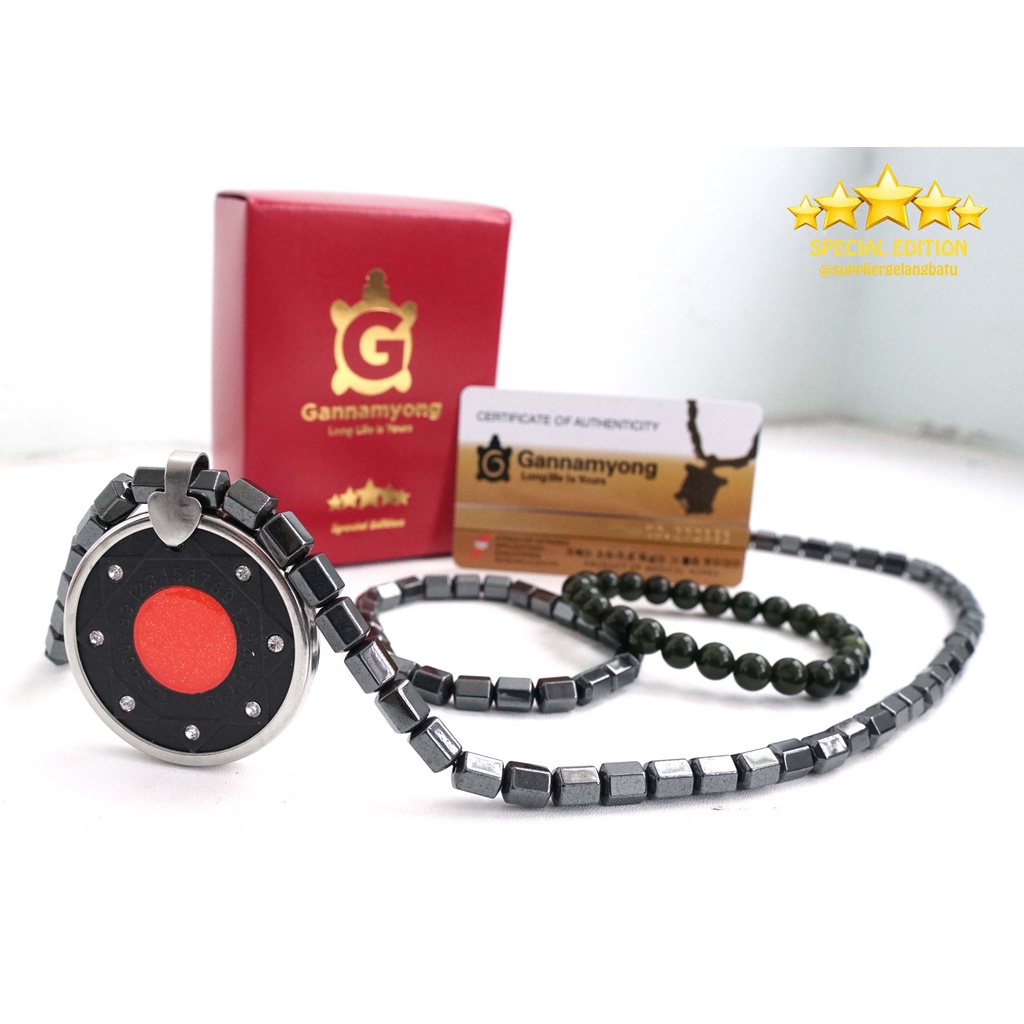 BLACK JADE GANNAMYONG BIOGLASS QUANTUM OREN BIOMAGNETIK BERSERTIFIKAT