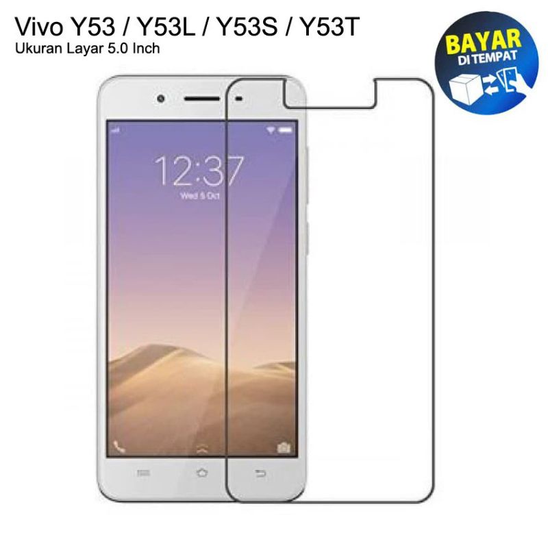 Temper Glas Anti gores Vivo Y53 Bening Original