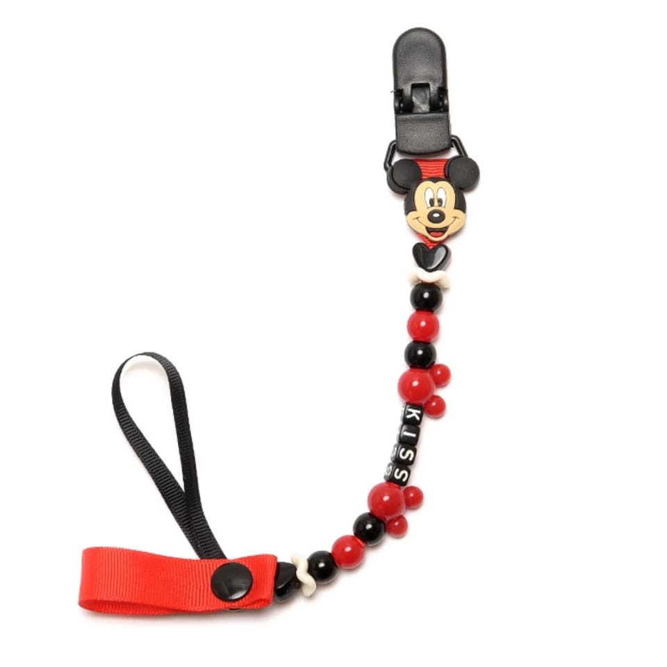 gantungan empeng gantungan dot pacifier holder karakter