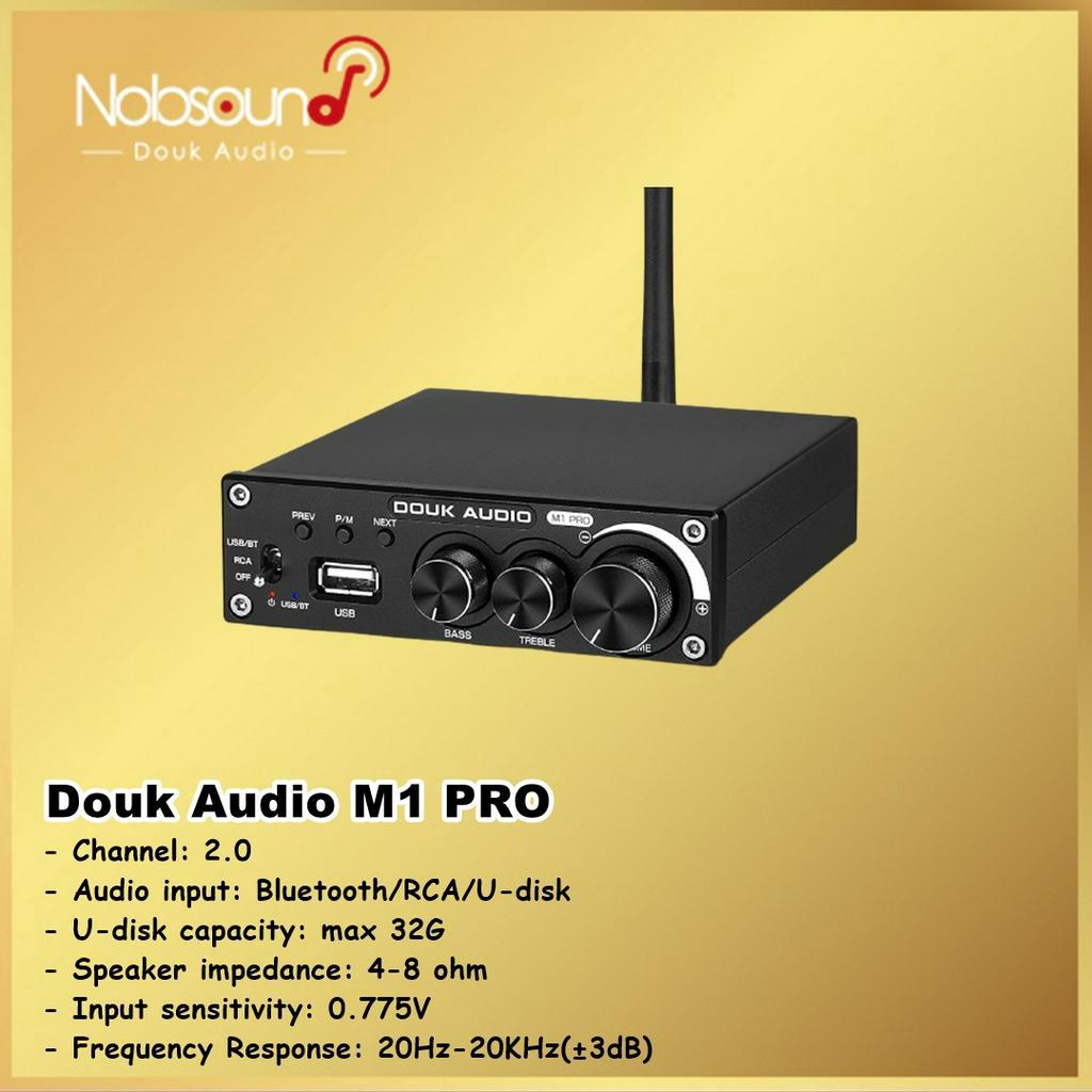 Nobsound Douk Audio M1 Pro M1Pro HiFi Bluetooth 5.0 Digital Amplifier