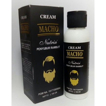 

CREAM MACHO ORIGINAL - HERBAL PENYUBUR RAMBUT