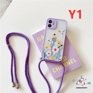 Case Pelindung Kamera Motif Bunga Dengan Lanyard Leher