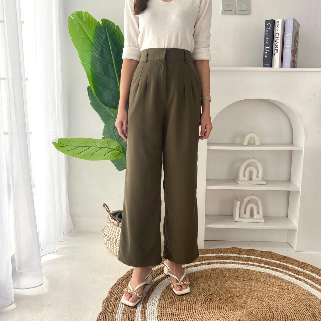 V1040 Ruth Long Pants - 13 COLOR &amp; 3 SIZE