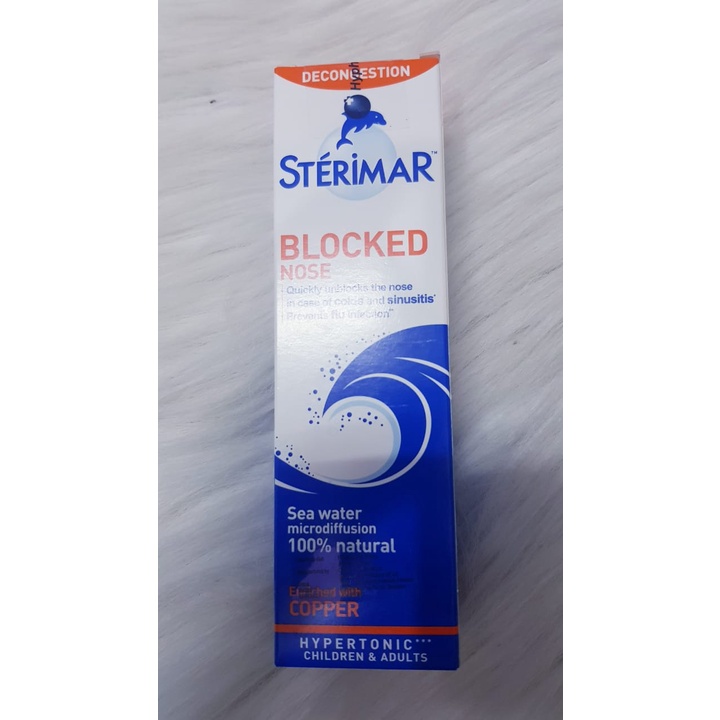 STERIMAR BLOCKED NOSE ANAK DAN DEWASA 100ML