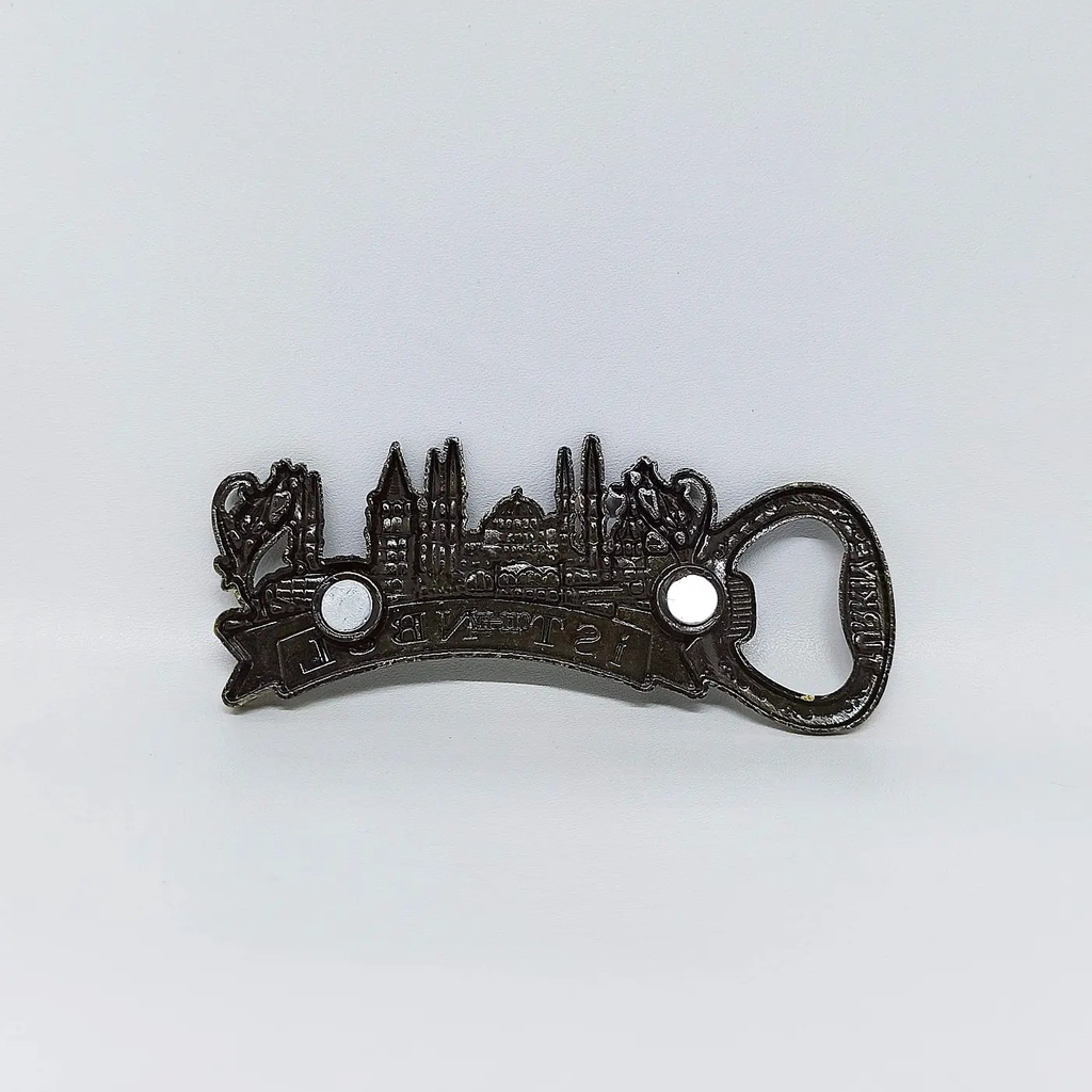 Fridge Magnet Tempelan Kulkas Souvenir Negara Turkey Turkiye Turki Istanbul Pembuka Botol Besi