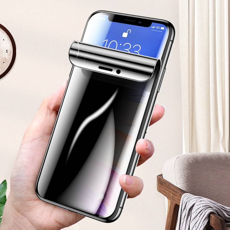 Pelindung Layar Hydrogel 3d Curved Anti Silau Untuk Apple Iphone Se 2020 11 Pro Xs Xr X Max 7 8