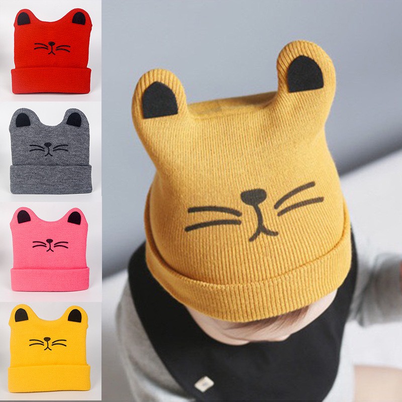 LKM030 1KG 26PCS LITTLE KUMA TOPI KUPLUK  RAJUT BAYI 