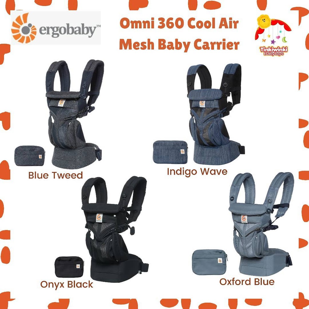 ErgoBaby Omni 360 Cool Air Mesh Baby Carrier