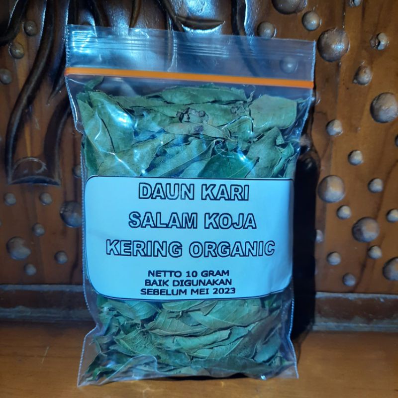 Daun Salam Koja Kering 10 Gram Daun Kari Dried Curry Leaves Organik