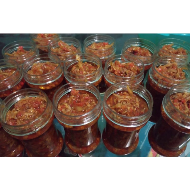 

sambal teri Medan/teri nasi/sambal cumi asin/cumi mercon