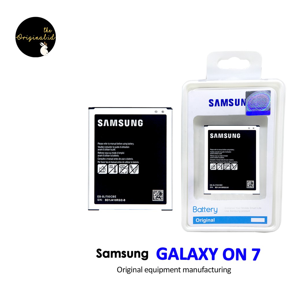 Baterai Samsung Galaxy J7 J700 2015 J700F , Baterai J7 Core J701F Original sein | Battery Batre