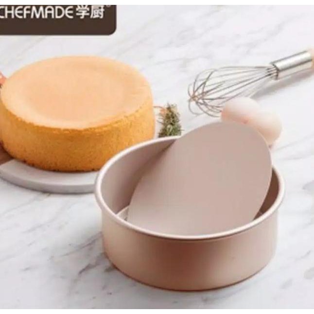 G1P5 Loyang Bulat Bongkar Pasang Chefmade / Chefmade Round Cake Pan - 6inch PJD