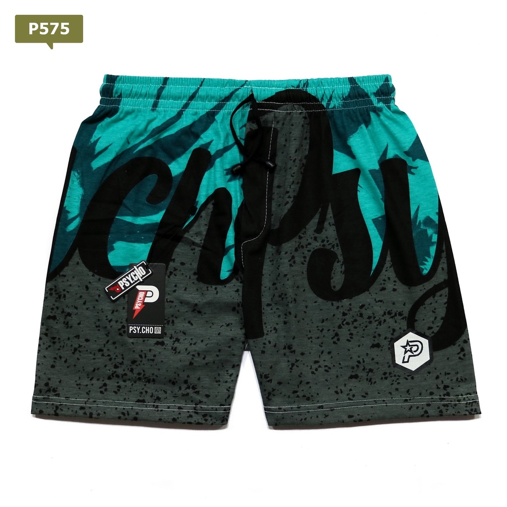 BEST SELLER - BOXER PRIA WANITA CELANA PENDEK GROSIR KOLOR PANTAI-DBM-X34