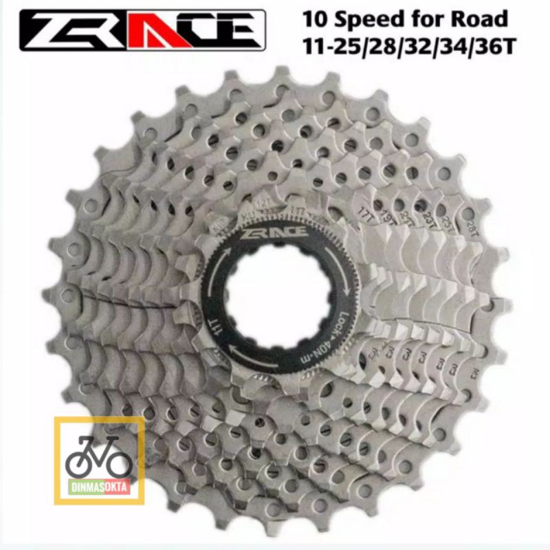 ZRACE Sproket 10 speed 11 25 28 32 36T Berkualitas