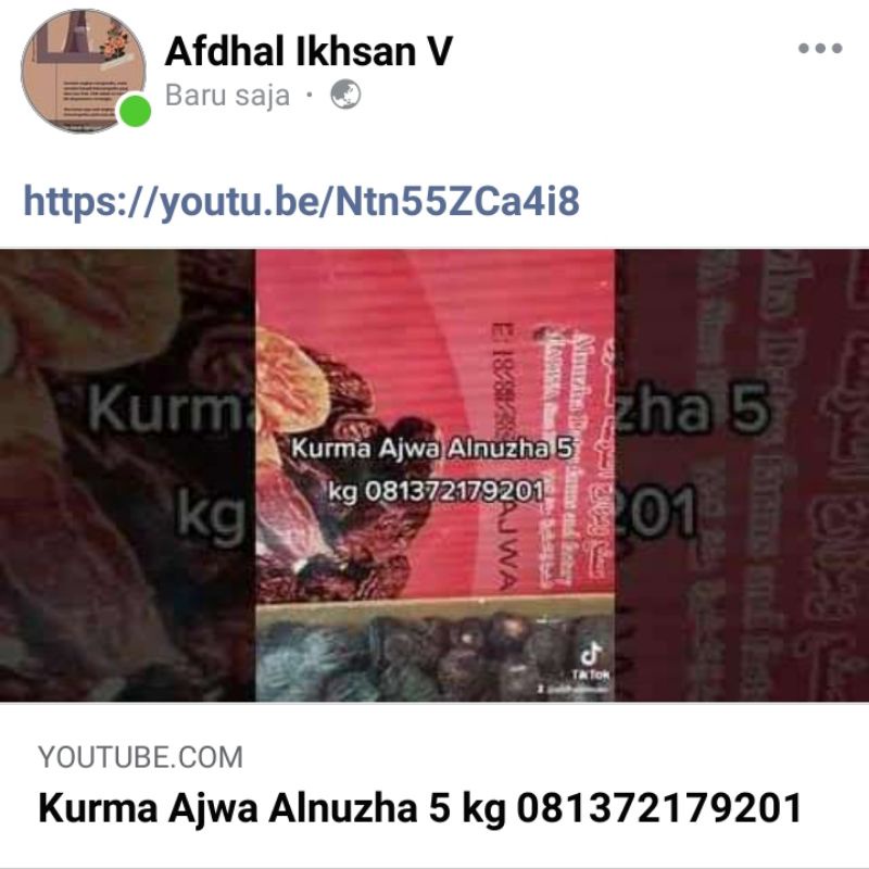 

Kurma Ajwa Alnuzha 5 kg