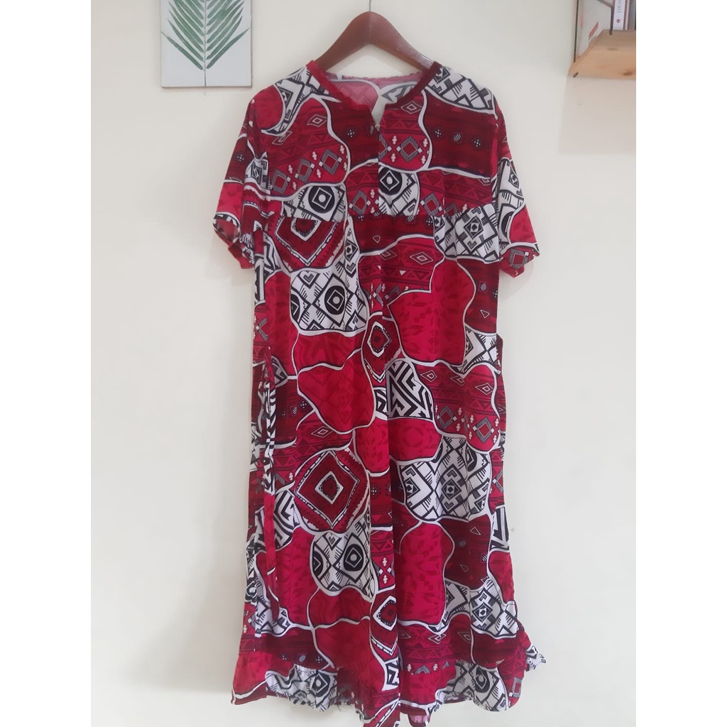 Daster Jersey Premium Korea | Daster Ruffle Busui Friendly