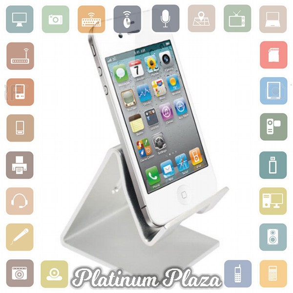 Stand Aluminium Untuk Tablet PC - Silver`6REHPB-