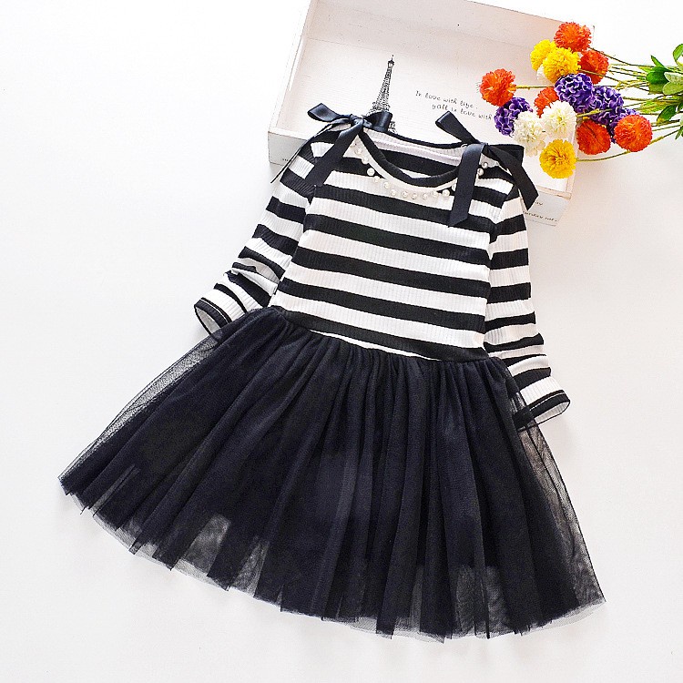 HappyOliver DRESS IMPORT MAKES PEARLY EBV Baju Dress Anak Perempuan Import/Dress Bayi Perempuan/Gaun Bayi Perempuan/Dress Pesta/Dress Bayi