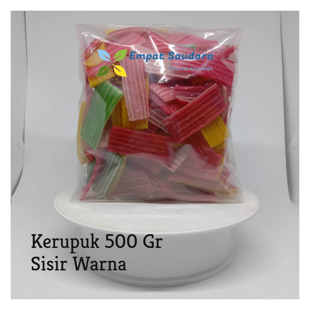 

KERUPUK BAWANG SISIR RAINBOW KEMASAN 500 GR