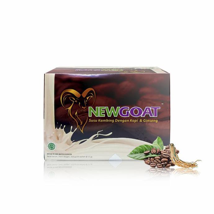 

NewGOAT Susu Kambing Kopi Gingseng New Goat Kesehatan dan Stamina Asli