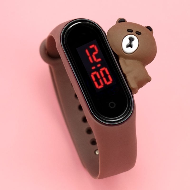 ✅COD JT002 Jam Tangan Led Digital Watch Pria Wanita Fashion Sport Keren Souvenir Import-Var 4 Brownie