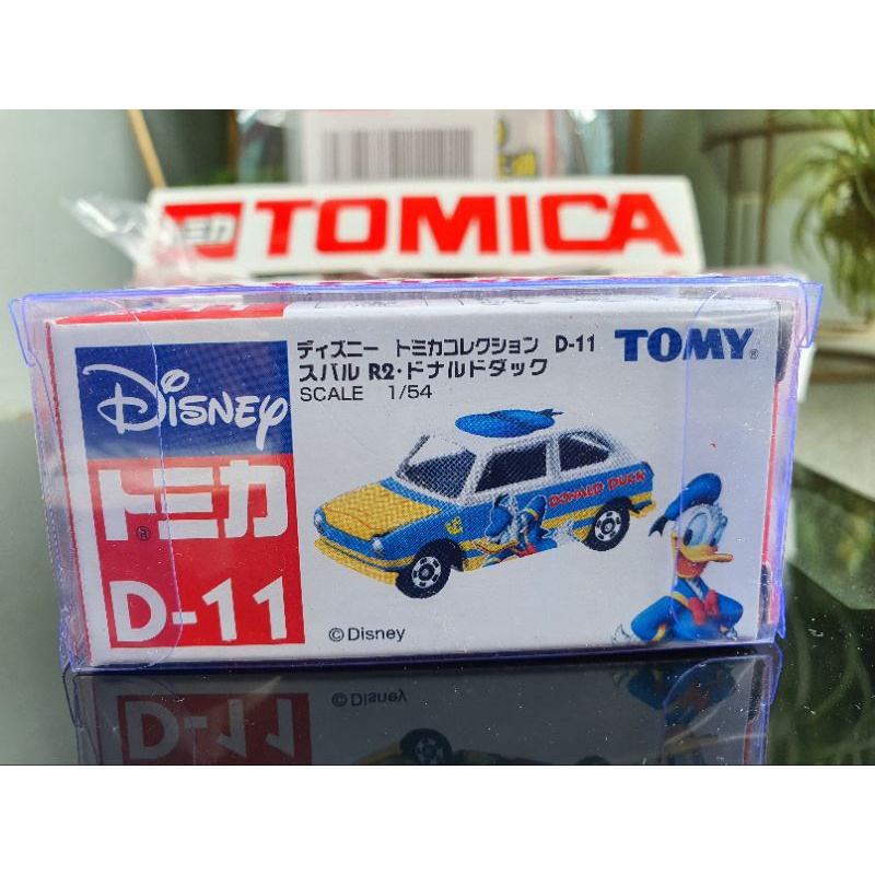 Tomica D-11 Subaru R2 Donald Duck Disney (Rare)