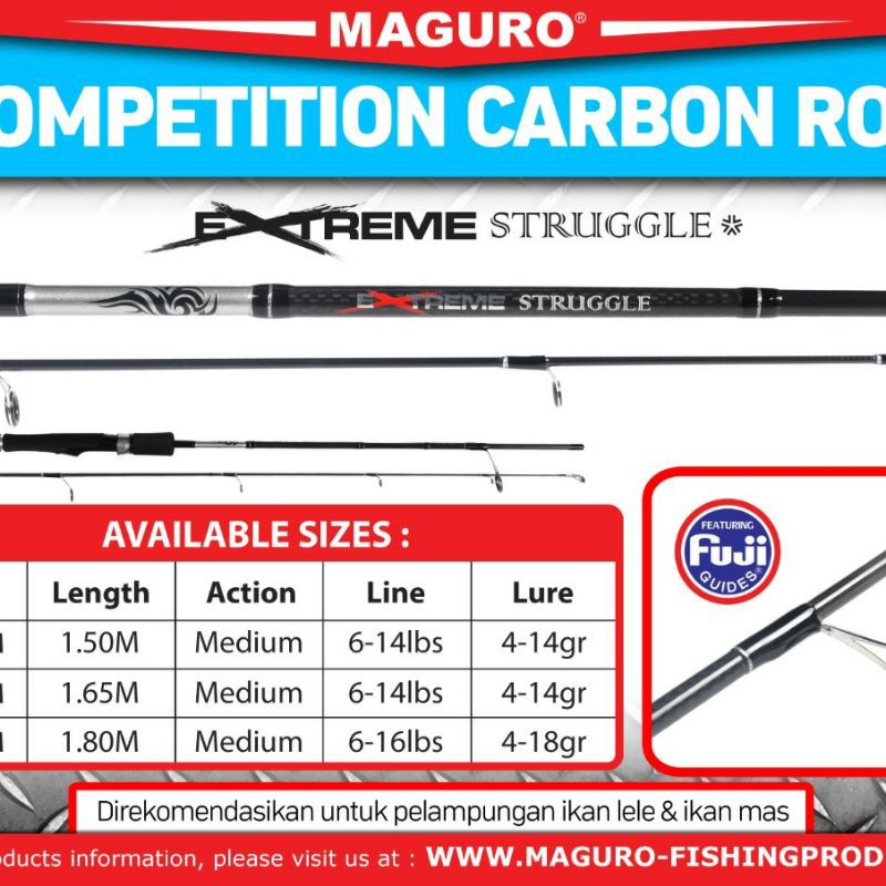 joran maguro extreme strugle 165/180