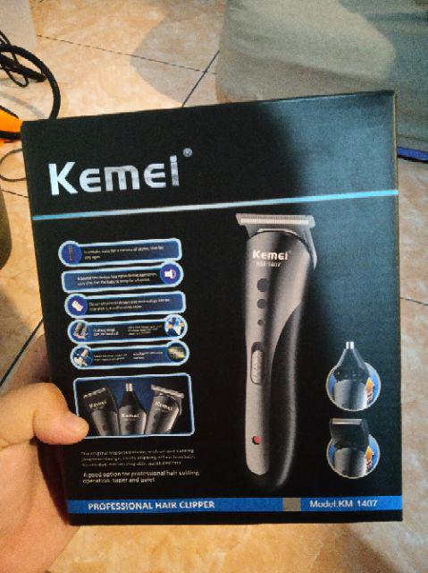 Clipper Kemei  KM 1407  Alat Mesin Cukur Rambut Kumis 