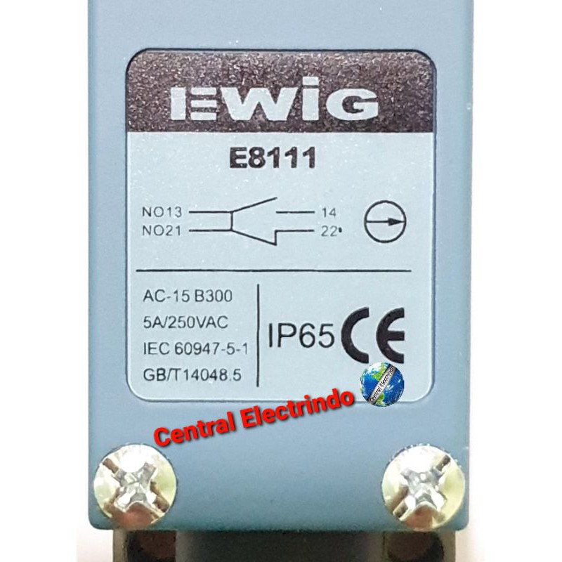 Limit Switch EWIG TZ 8111 5A/250VAC.