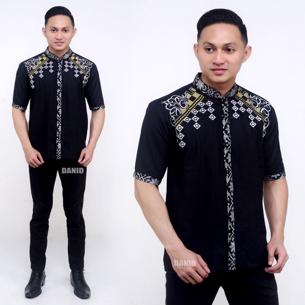 Baju Koko Kurta Dewasa Lengan 3/4 Dan Lengan Pendek Material Catton Adem Serap Keringat