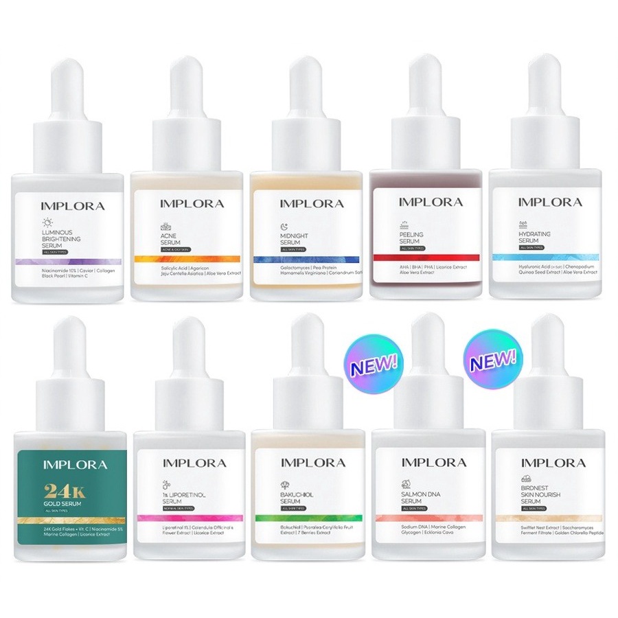 IMPLORA SERUM WAJAH FACE SERUM 20 ML ORIGINAL 100% [SWEETSPACE]