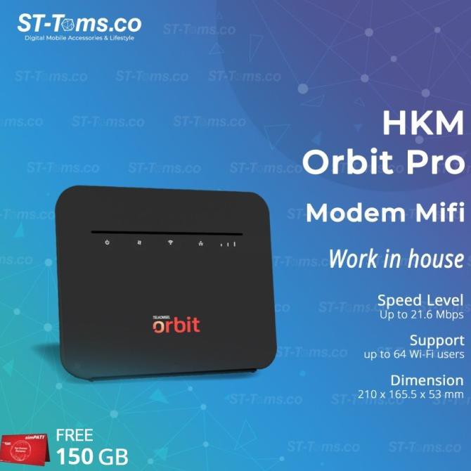 Murah | Laris | Hkm 281 / Hkm281 Orbit Pro Modem Telkomsel Wifi 4G High Speed