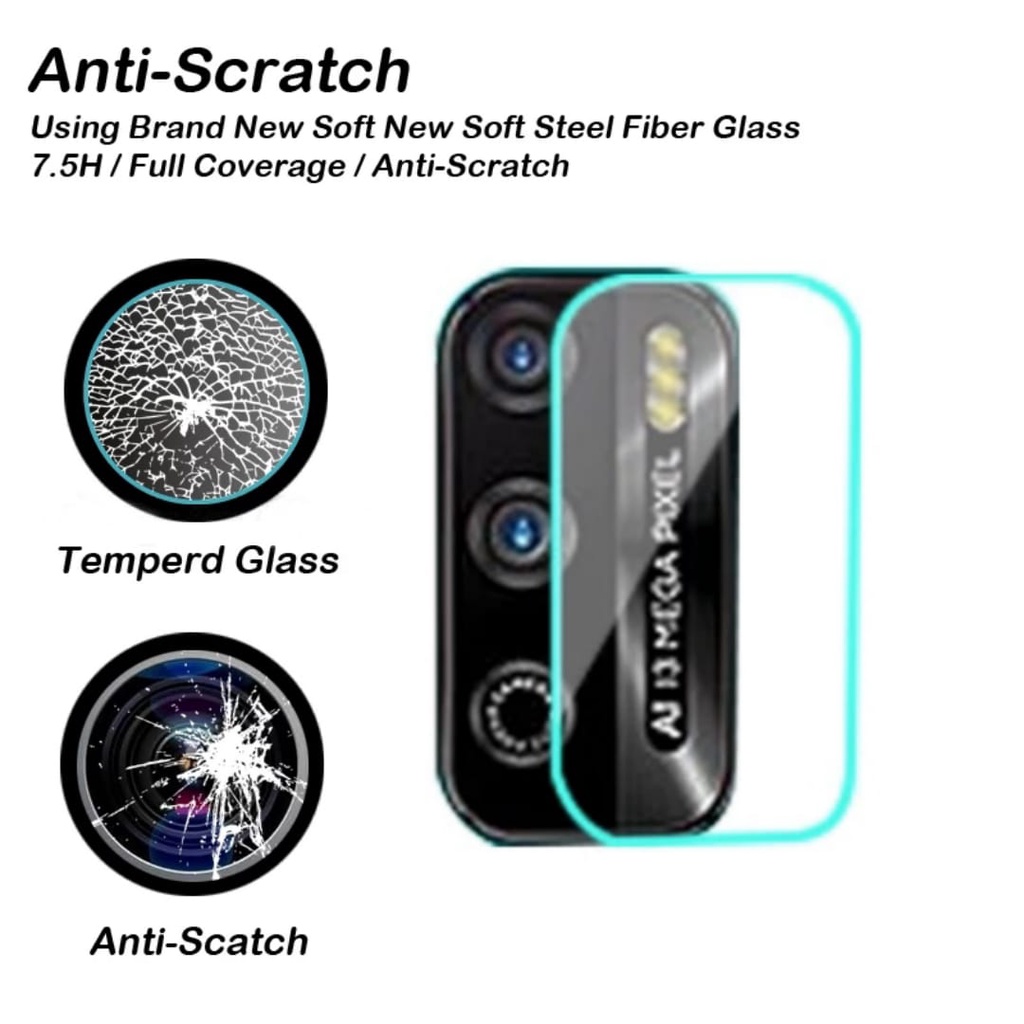 PROMO Tempered Glass Lens Camera INFINIX Hot 9 Play Anti Gores Kaca Pengaman Lens Camera Protection