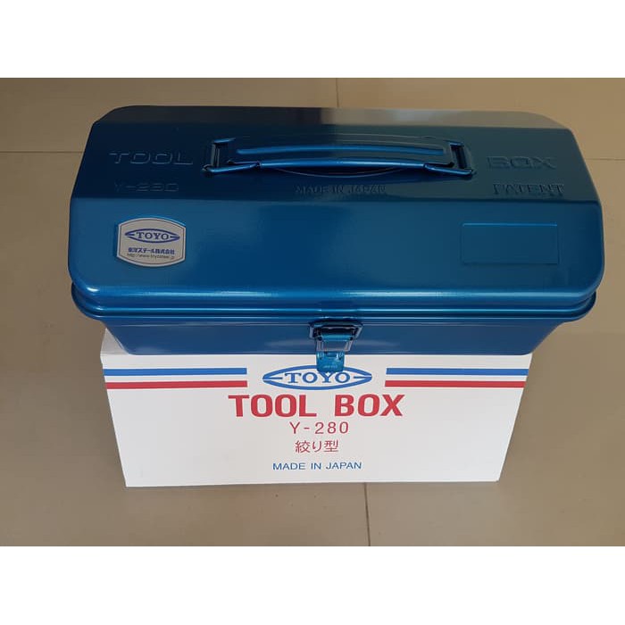 toyo y 280 tool box besi 1 susun made japan   kotak toolbox