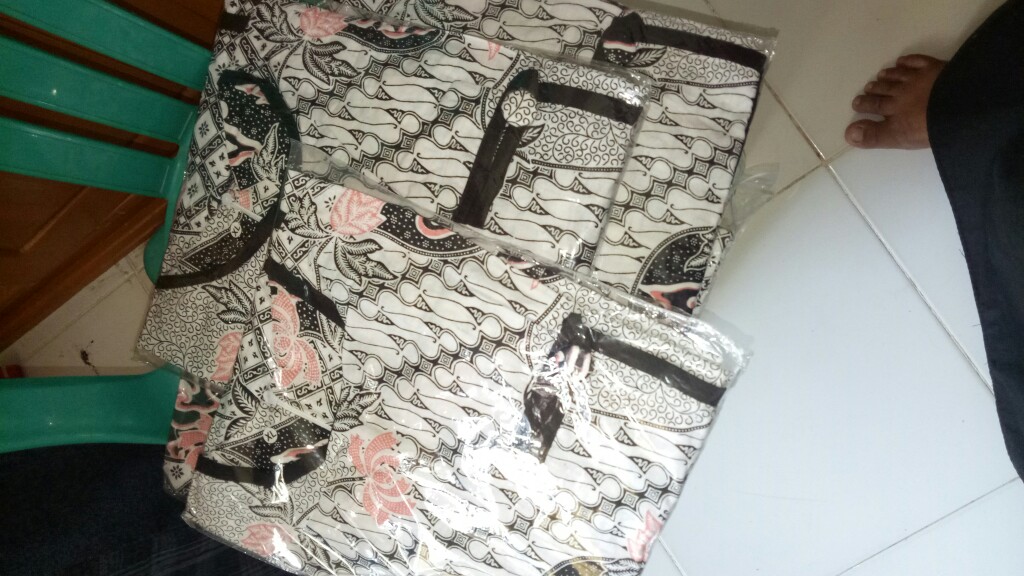 Batik Tunik Shibori Jumputan Terbaru Size S-3l / Hrb026 Yelbor Navbor / Biru Putih / Original..