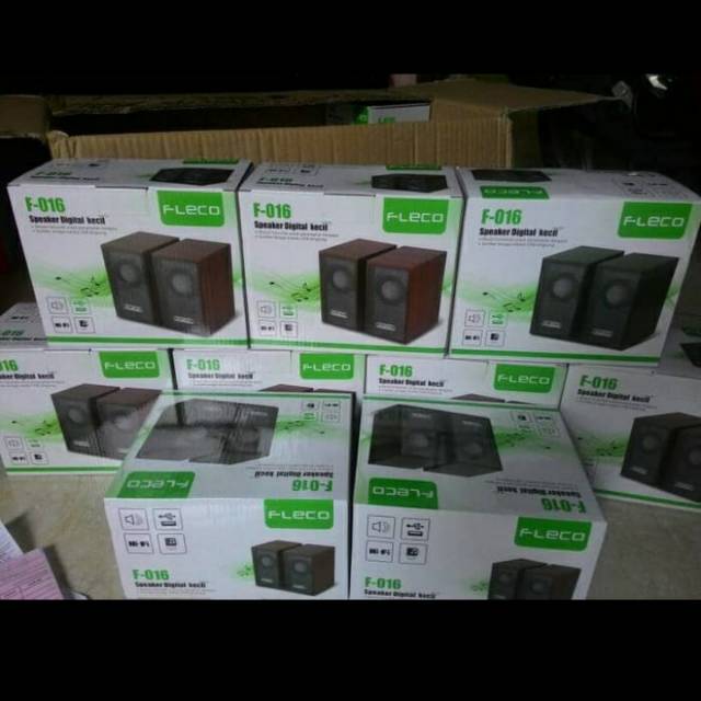 Speaker fleco f-016 USB / speaker lapto atau komputer f-016