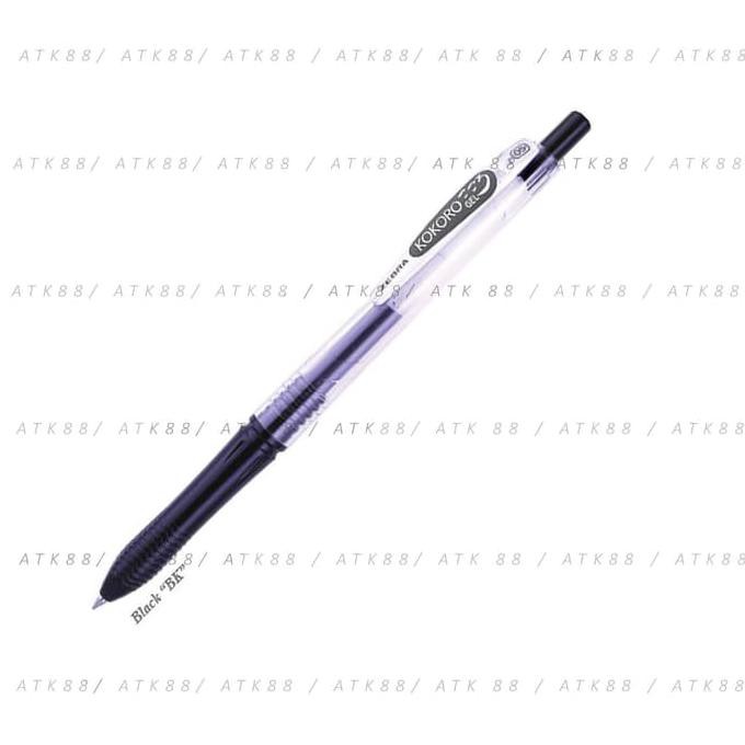 

Pulpen Zebra Kokoro Gel Pen - Hitam PROMO