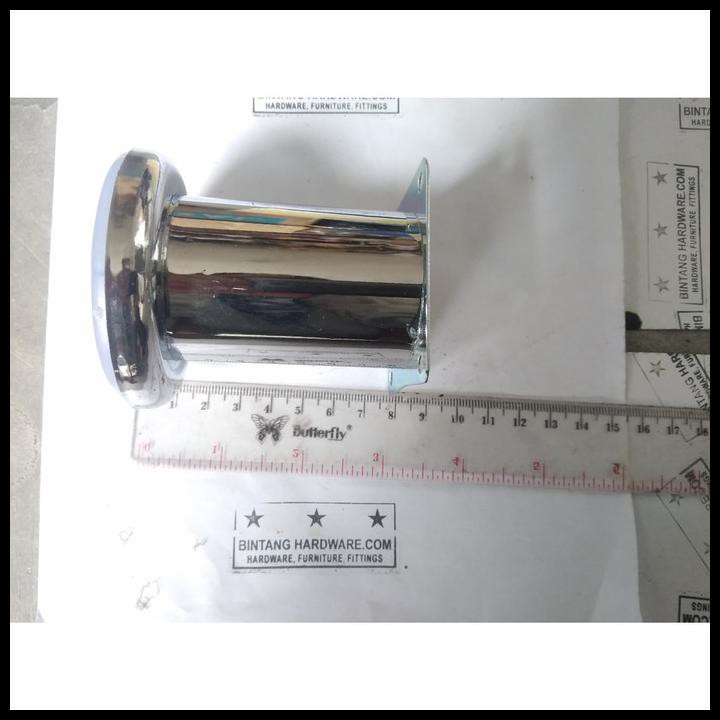 Kaki Sofa Bulat Tabung 8Cm Chrome Murah Kaki Dipan Spring Bed Set Skru