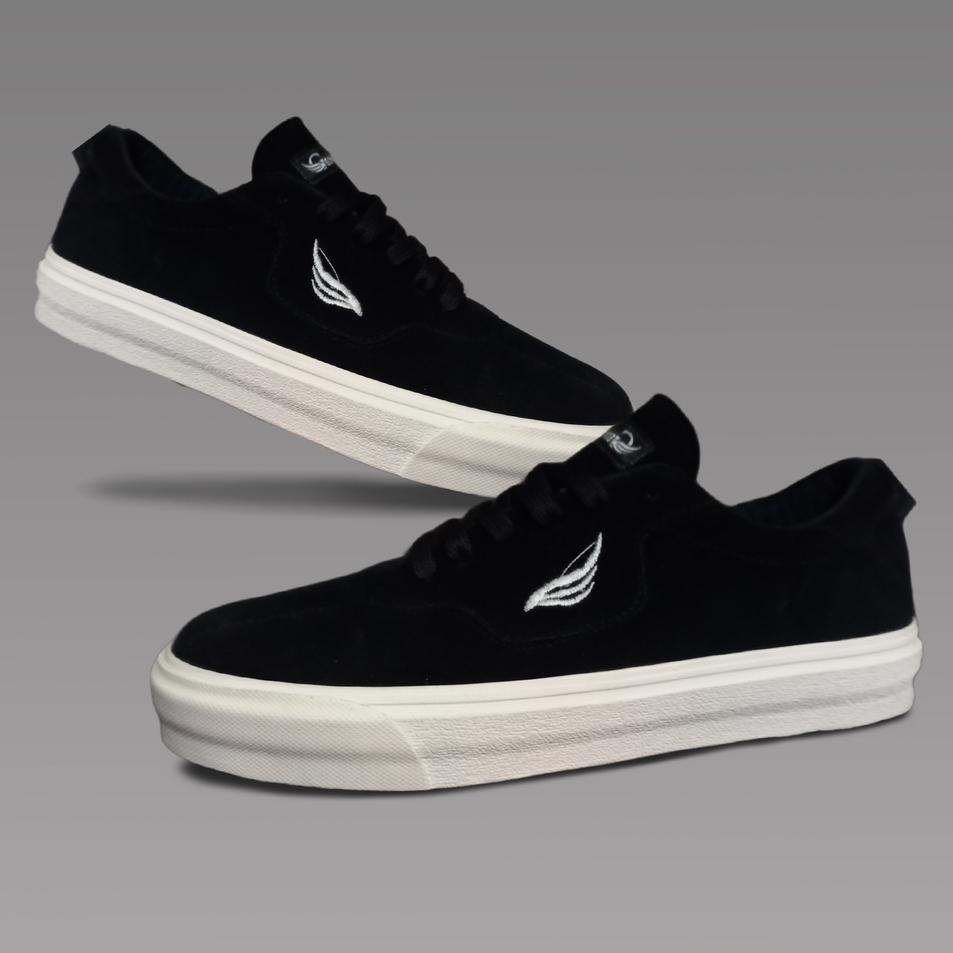 New Sale Sepatu Sneakers Original Geovinco Gloves Hitam Shoes Sekolah Pria Kasual Formal Santai High