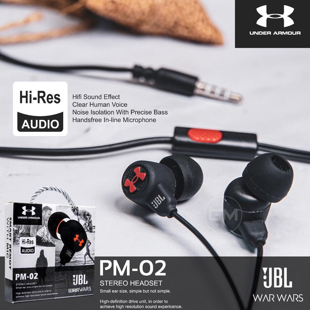 HF/HANDSFREE/HEADSET/HEADSET JBL PM-02S BY HARMAN SUPER BASS++ ➜ Terlaku,!