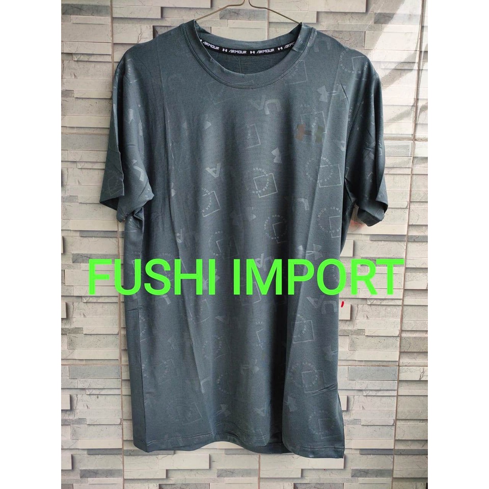 HQ KAOS RUNNING 18250# POLO KAOS OLAHRAGA KAOS PRIA IMPORT  / POLO KAOS DRYFIT PRIA ADEM DINGIN