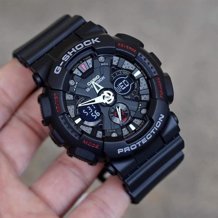 CASIO G-SHOCK GA 120 GA-120 ORIGINAL GARANSI RESMI